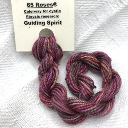 Shinju 100% Bombys Spun Silk, 65 Roses Variegated Silk Thread