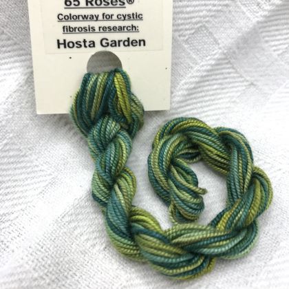 Shinju 100% Bombys Spun Silk, 65 Roses Variegated Silk Thread