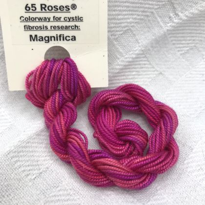 Shinju 100% Bombys Spun Silk, 65 Roses Variegated Silk Thread