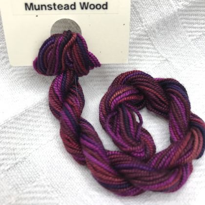 Shinju 100% Bombys Spun Silk, 65 Roses Variegated Silk Thread