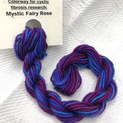 Shinju 100% Bombys Spun Silk, 65 Roses Variegated Silk Thread