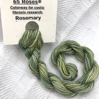 Shinju 100% Bombys Spun Silk, 65 Roses Variegated Silk Thread