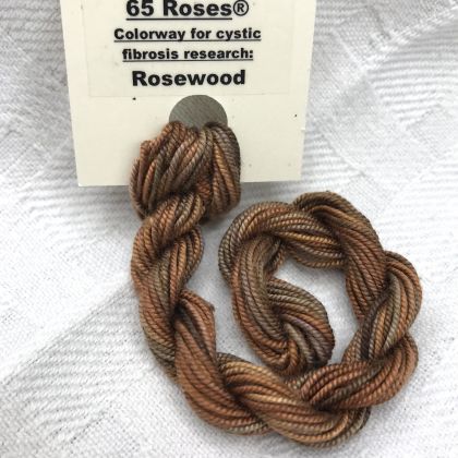 Shinju 100% Bombys Spun Silk, 65 Roses Variegated Silk Thread