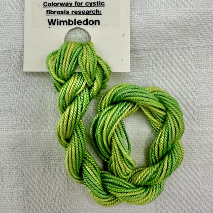 Shinju 100% Bombys Spun Silk, 65 Roses Variegated Silk Thread