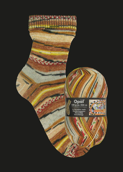 OPAL sock yarn after Hundertwasser