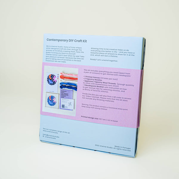 Mistletoe Star Needlepoint Ornament Kit