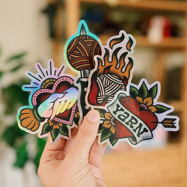 Yarn Tats: Fireball