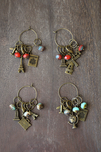 World Traveler Stitch Markers