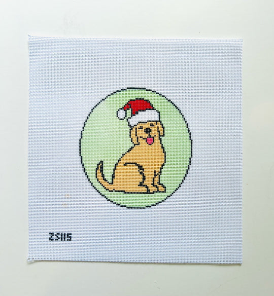 ZS-115 Christmas Yellow Lab