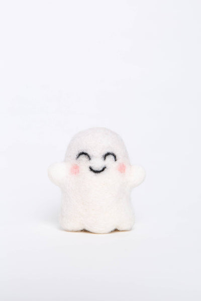 Happy Ghost Mini Needle Felting Kit
