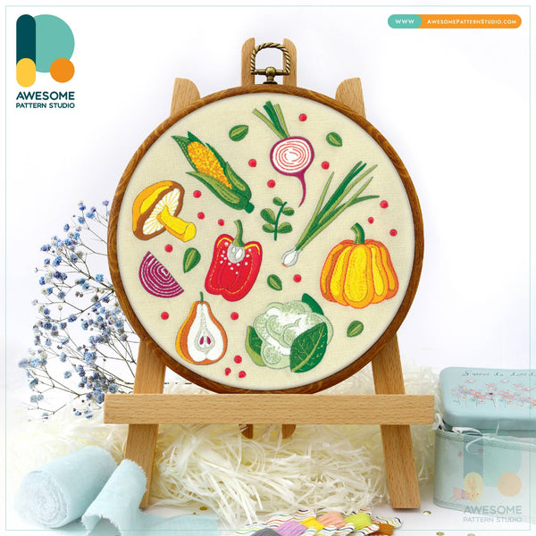 Treasures of Nature Embroidery Kit