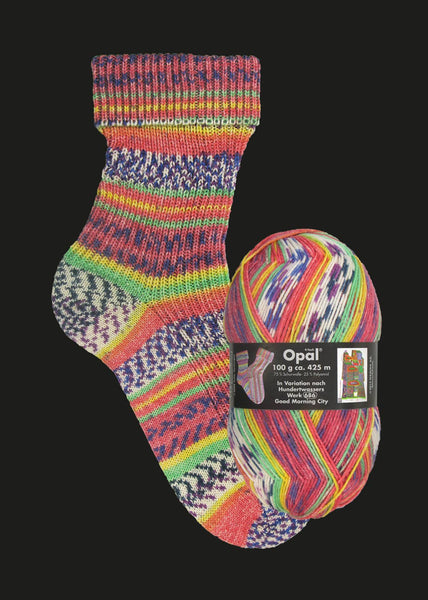 OPAL sock yarn after Hundertwasser