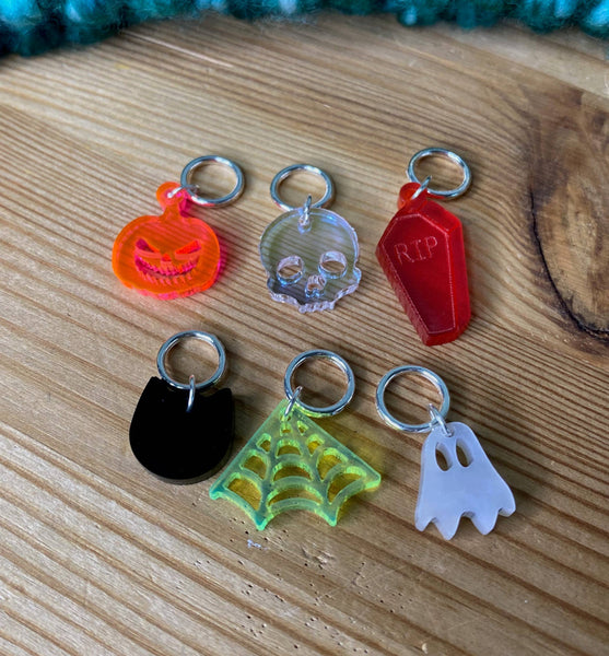 Spooky Halloween Knitting Stitch Markers