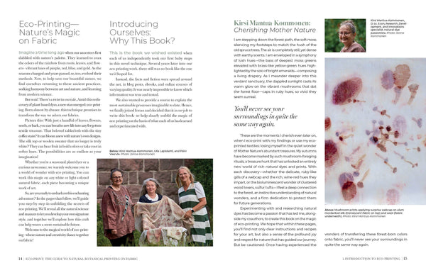 Eco-Print: The Guide to Natural Botanical Printing on Fabric