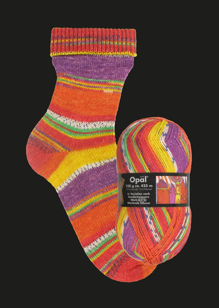 OPAL sock yarn after Hundertwasser