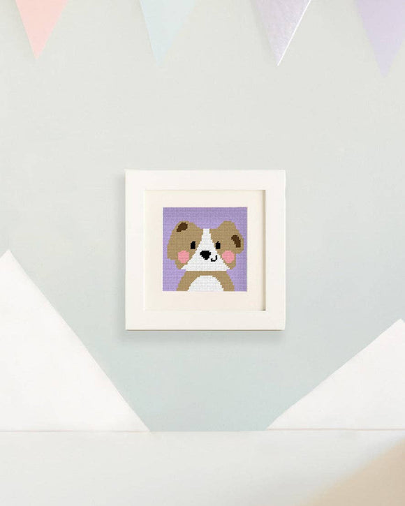 David, the Dog - Needlepoint Kit for Kids