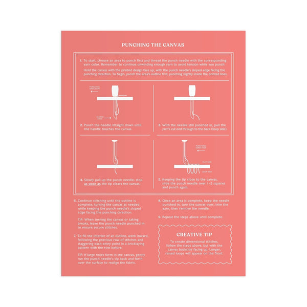 Highland Cottage Punch Needle Kit