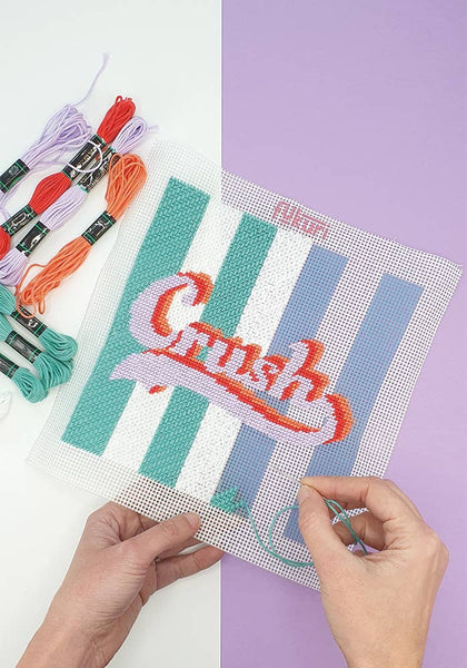 Fukuri Needlepoint kit - CRUSH