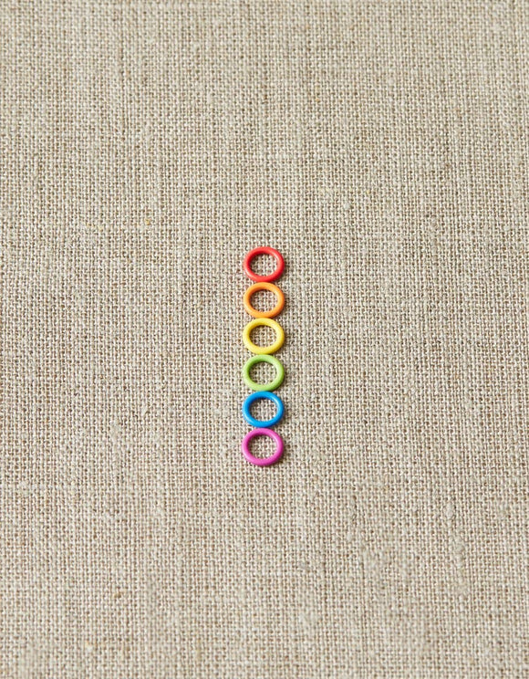 Cocoknits Colorful Ring Stitch Markers - Small