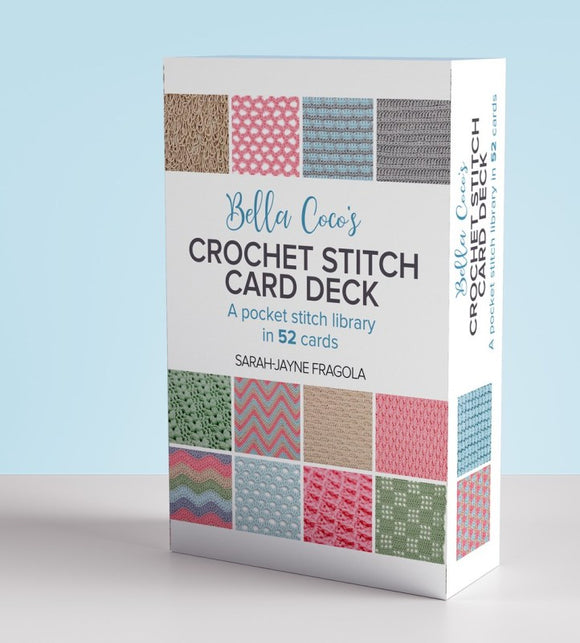 Bella Coco's Crochet Stitch Card Deck: A Pocket Stitch Library in 52 Cards
