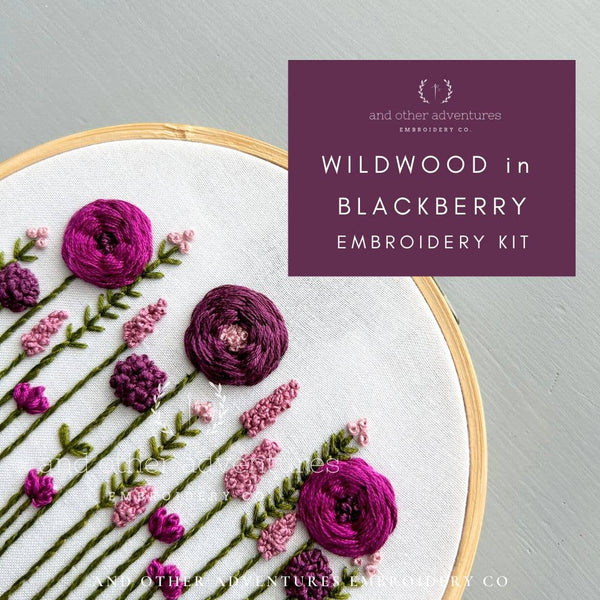 Wildwood Embroidery Kit