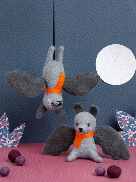 Bat Mini Needle Felting Kit