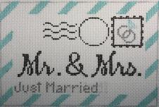 Mr. & Mrs. Letter with pocket (SD113-1)