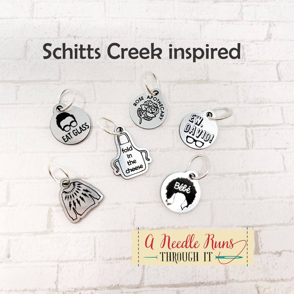 Schitts Creek Inspired- Stitch Markers