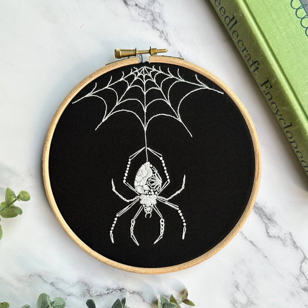 Orb Weaver Embroidery Kit