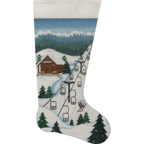 Ski Lodge Stocking (AP4429)