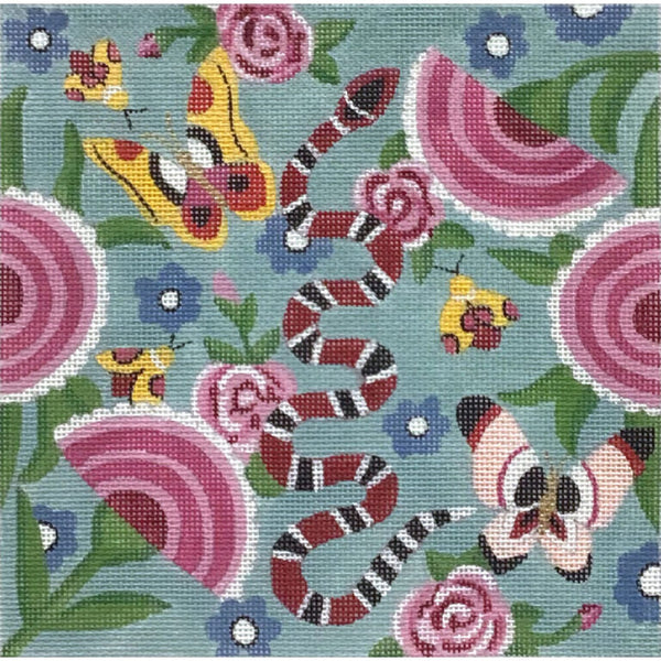 Snake in Garden Square (AP4848)