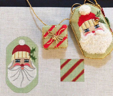 Santa with Present Scissors Case (AW-45)