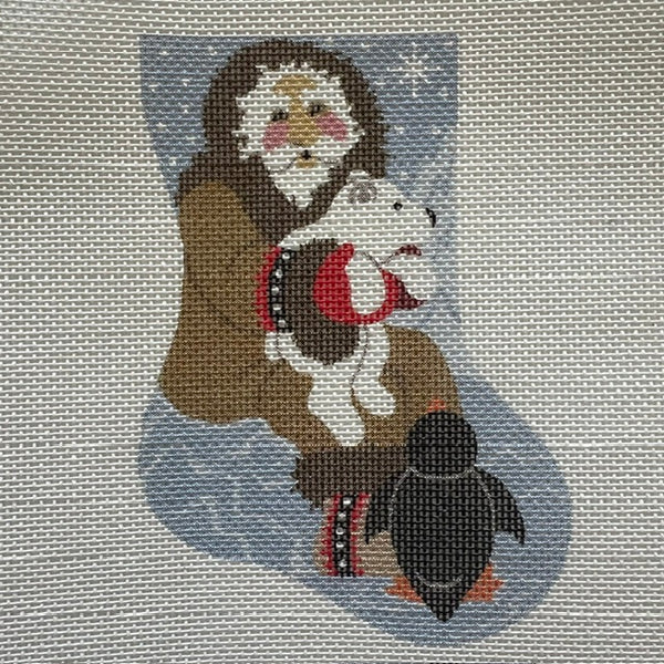 Artic Santa Mini Stocking