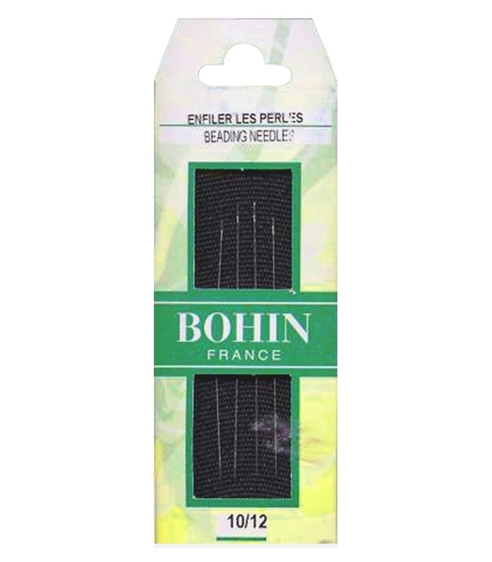 Bohin beadinge needles, sizes 10 and 12