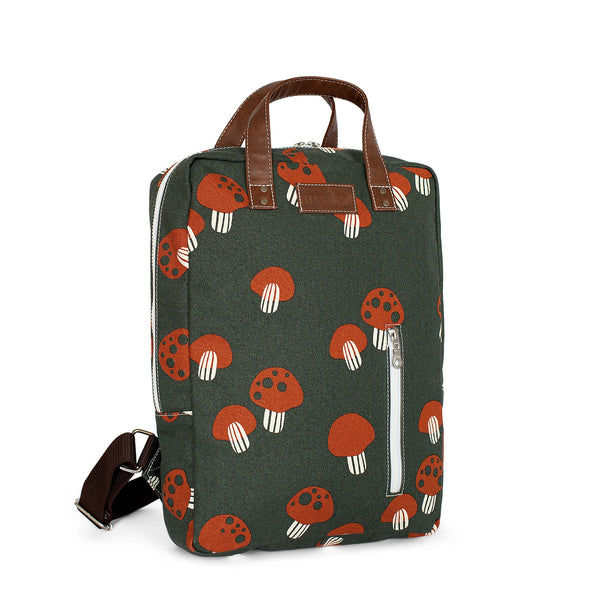 Maika Zippered Laptop Backpack