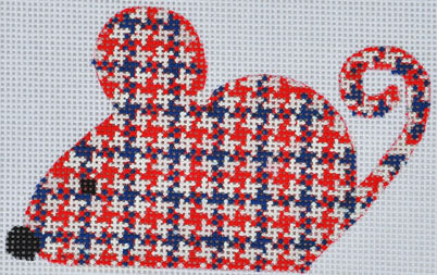 Red/Blue Plaid Mouse (CH-371)