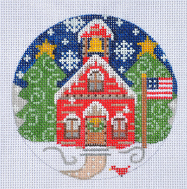 Schoolhouse Ornament (CH-76)
