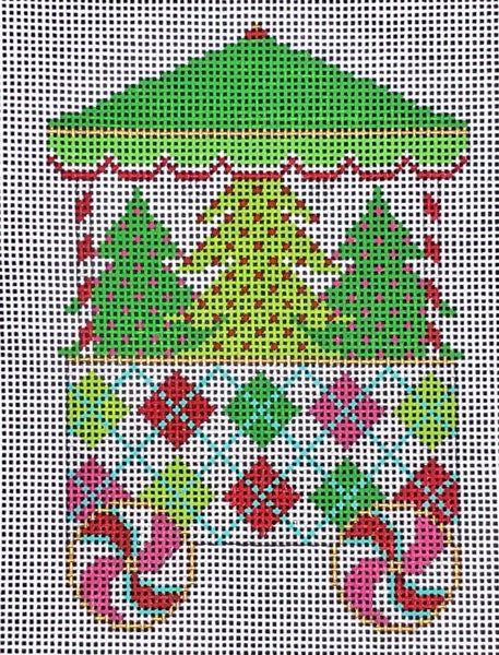 Santa Train - Trees Car (CH510C)