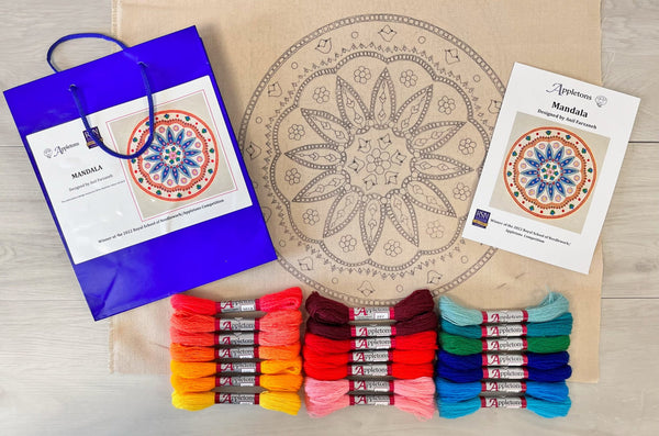 Mandala Crewel Kit