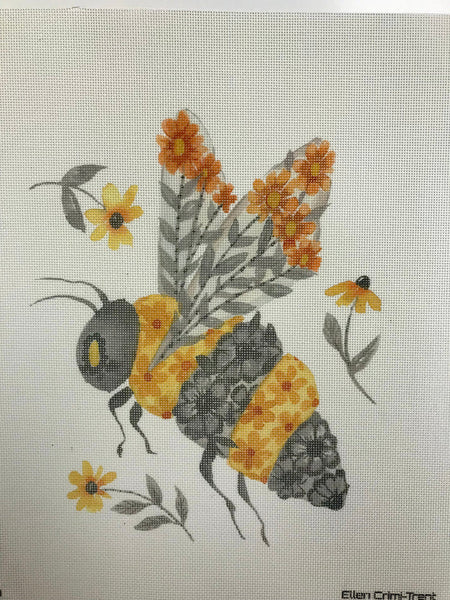Bee with Flowers (ECT640A)