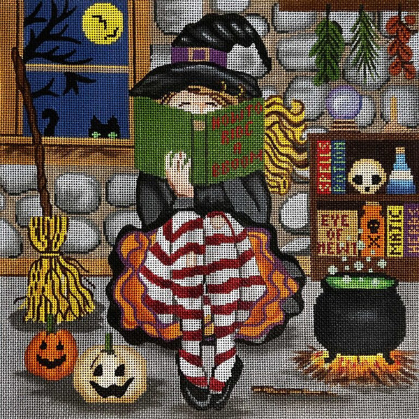 Witch Stitching Girl (GE-P306)