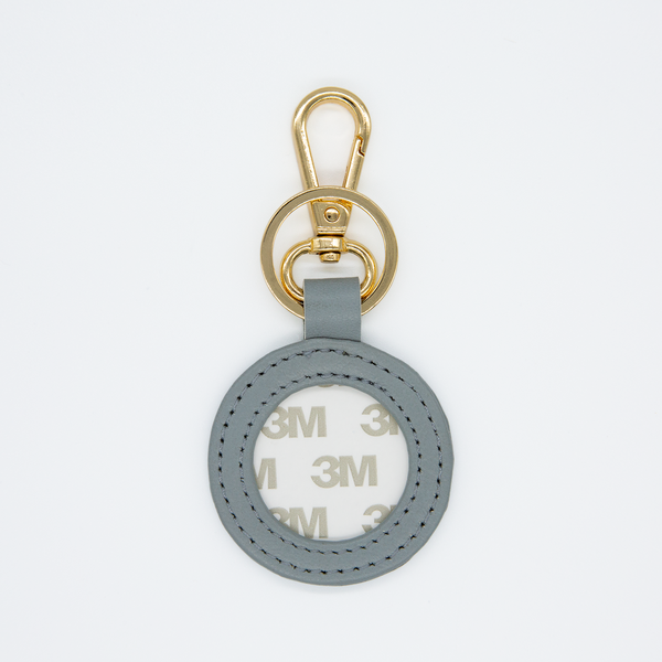 Planet Earth Self-Finishing Leather Key Fob