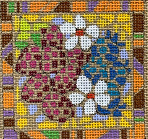 Mosaic Berries coaster