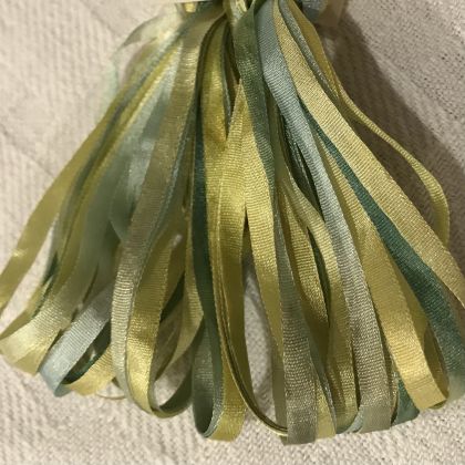 3.5mm Silk Ribbon (65 Roses Colorway)