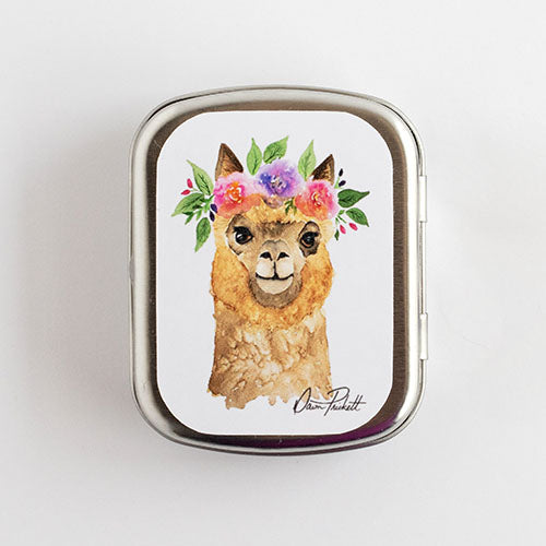 Twice Sheared Sheep Stitch Marker Storage Tin