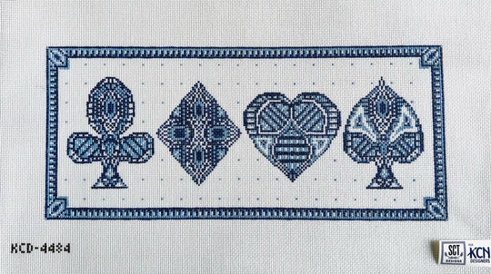 KCD4484 Blue Suits Bolster Pillow