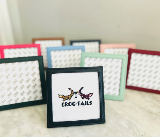 Planet Earth Self Finishing Leather Frame