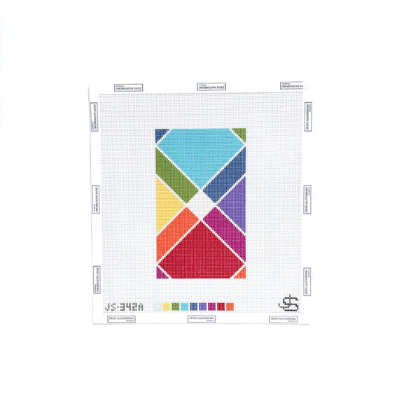 Rainbow Square Sunglasses Case/Wallet (JS-342A)