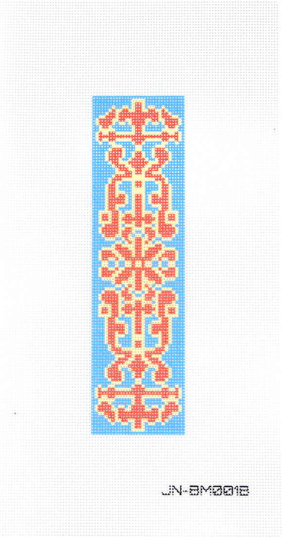 Blue Decorative Design Bookmark/Insert (JN-BM001B)