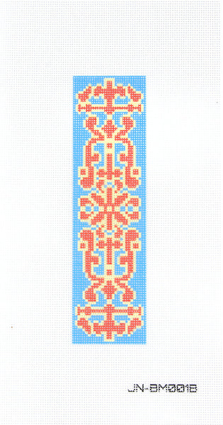 Blue Decorative Design Bookmark/Insert (JN-BM001B)